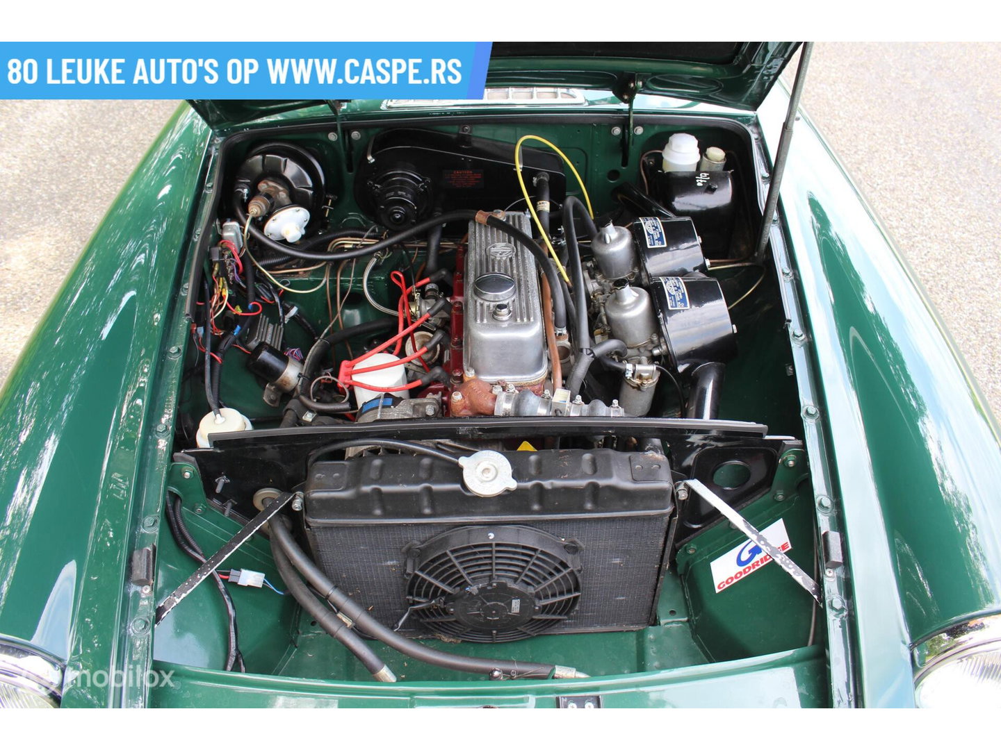 MG B 1.8 Roadster stalen 'uitzonderlijke staat'!