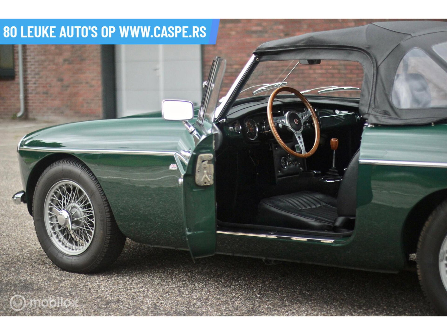 MG B 1.8 Roadster stalen 'uitzonderlijke staat'!