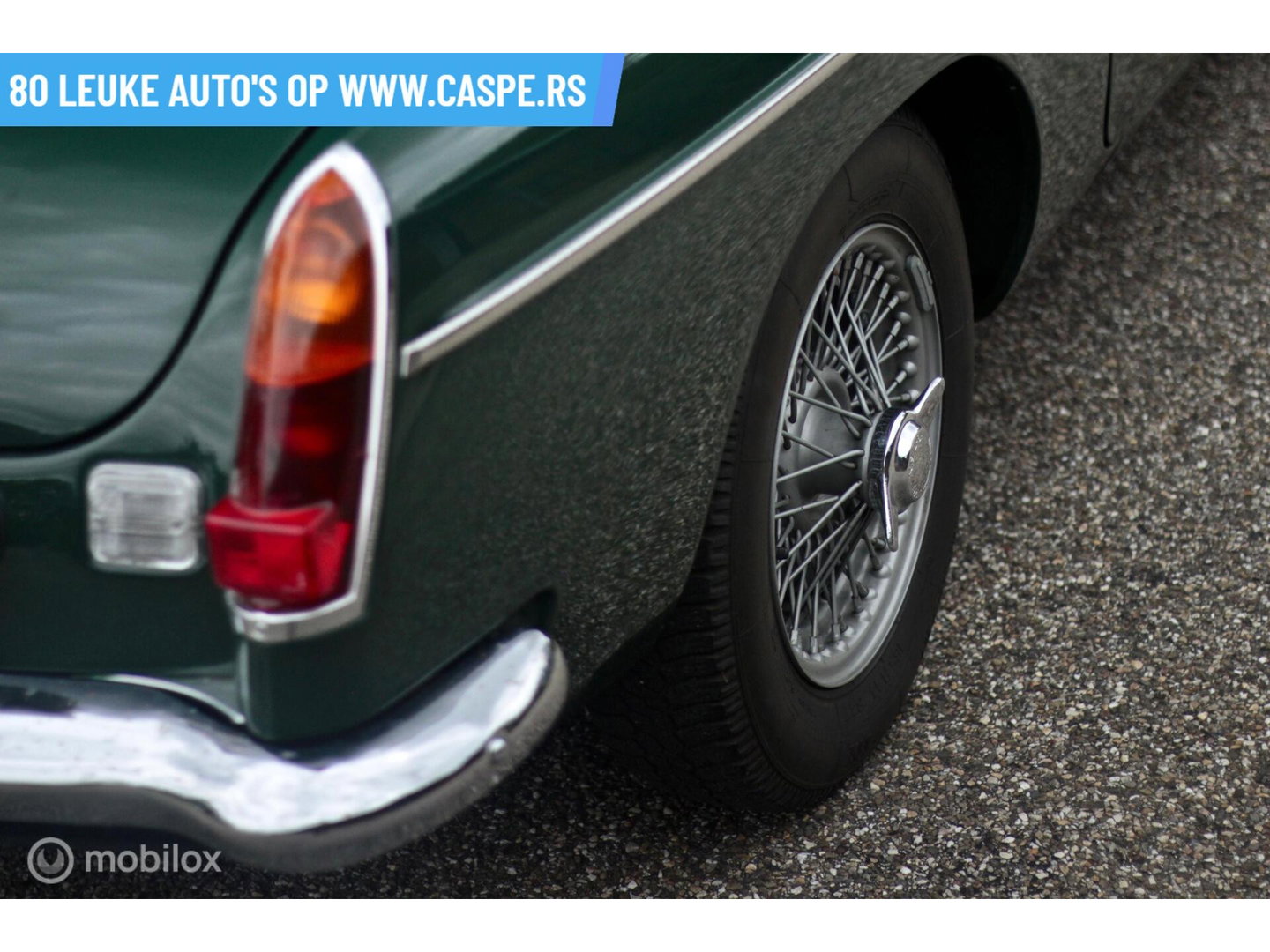 MG B 1.8 Roadster stalen 'uitzonderlijke staat'!