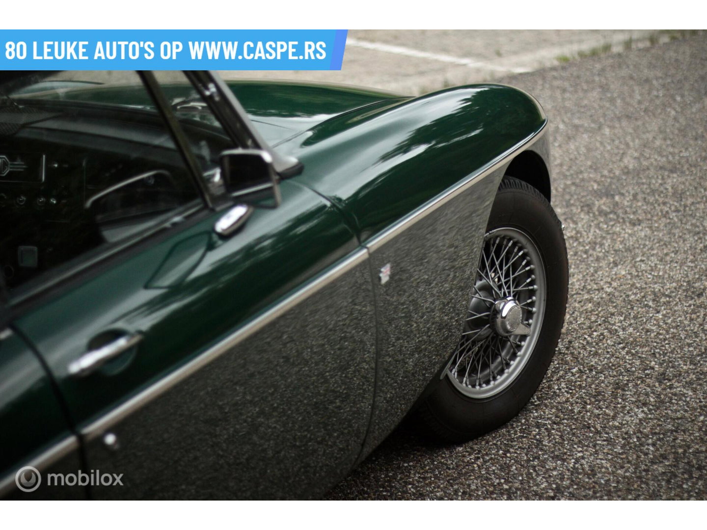 MG B 1.8 Roadster stalen 'uitzonderlijke staat'!