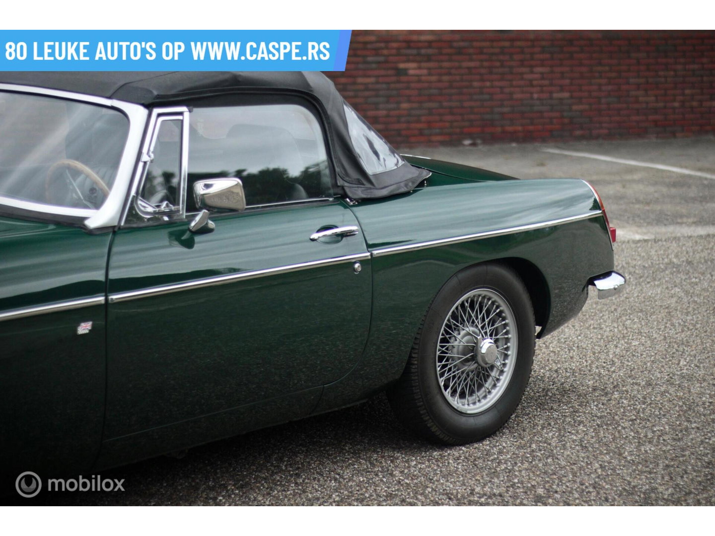 MG B 1.8 Roadster stalen 'uitzonderlijke staat'!