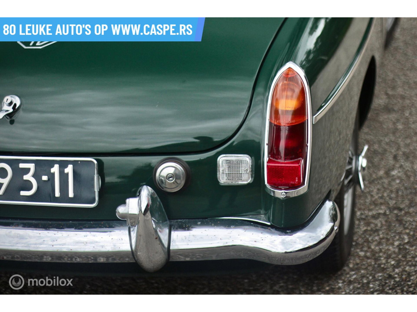 MG B 1.8 Roadster stalen 'uitzonderlijke staat'!