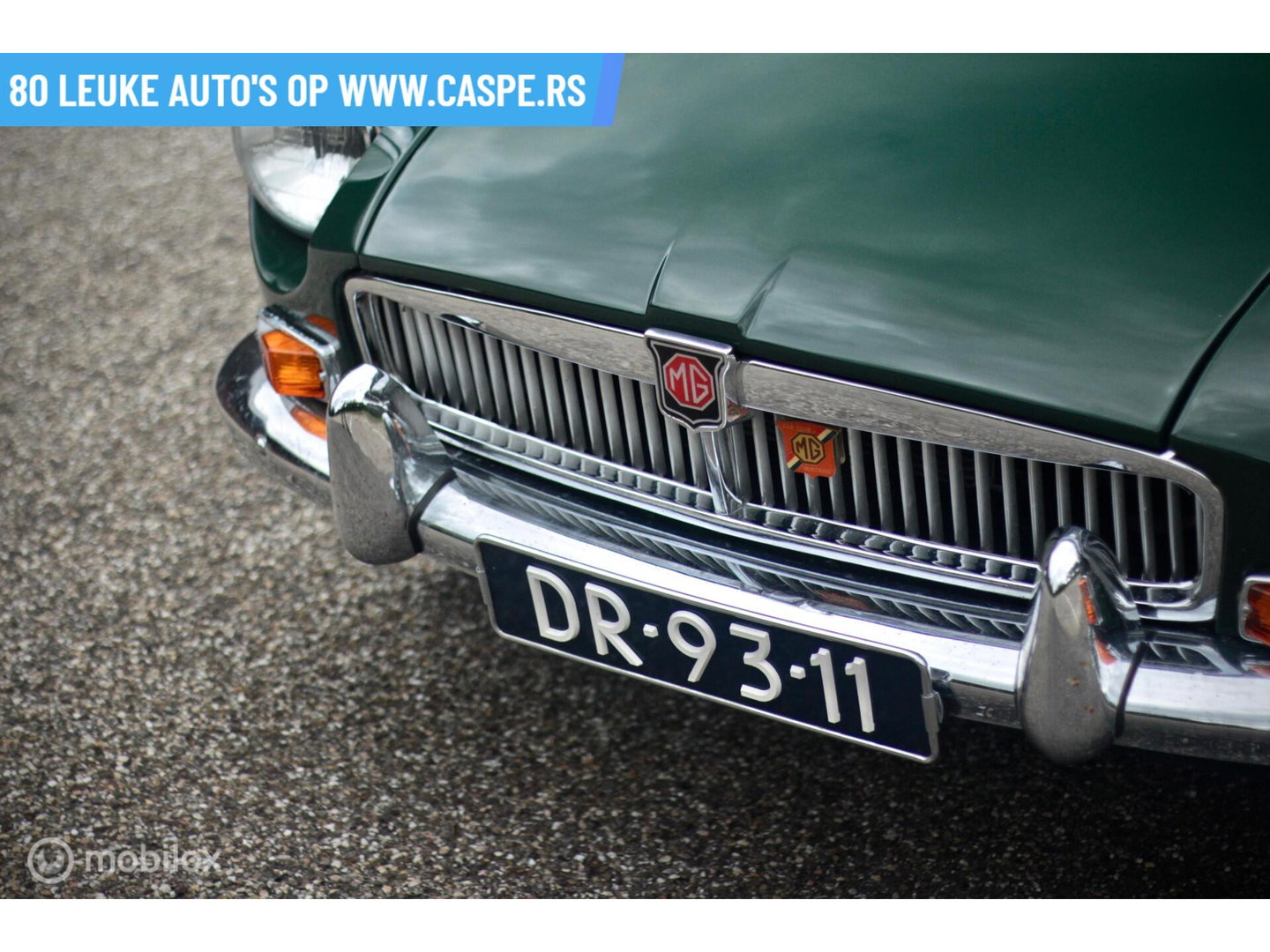 MG B 1.8 Roadster stalen 'uitzonderlijke staat'!