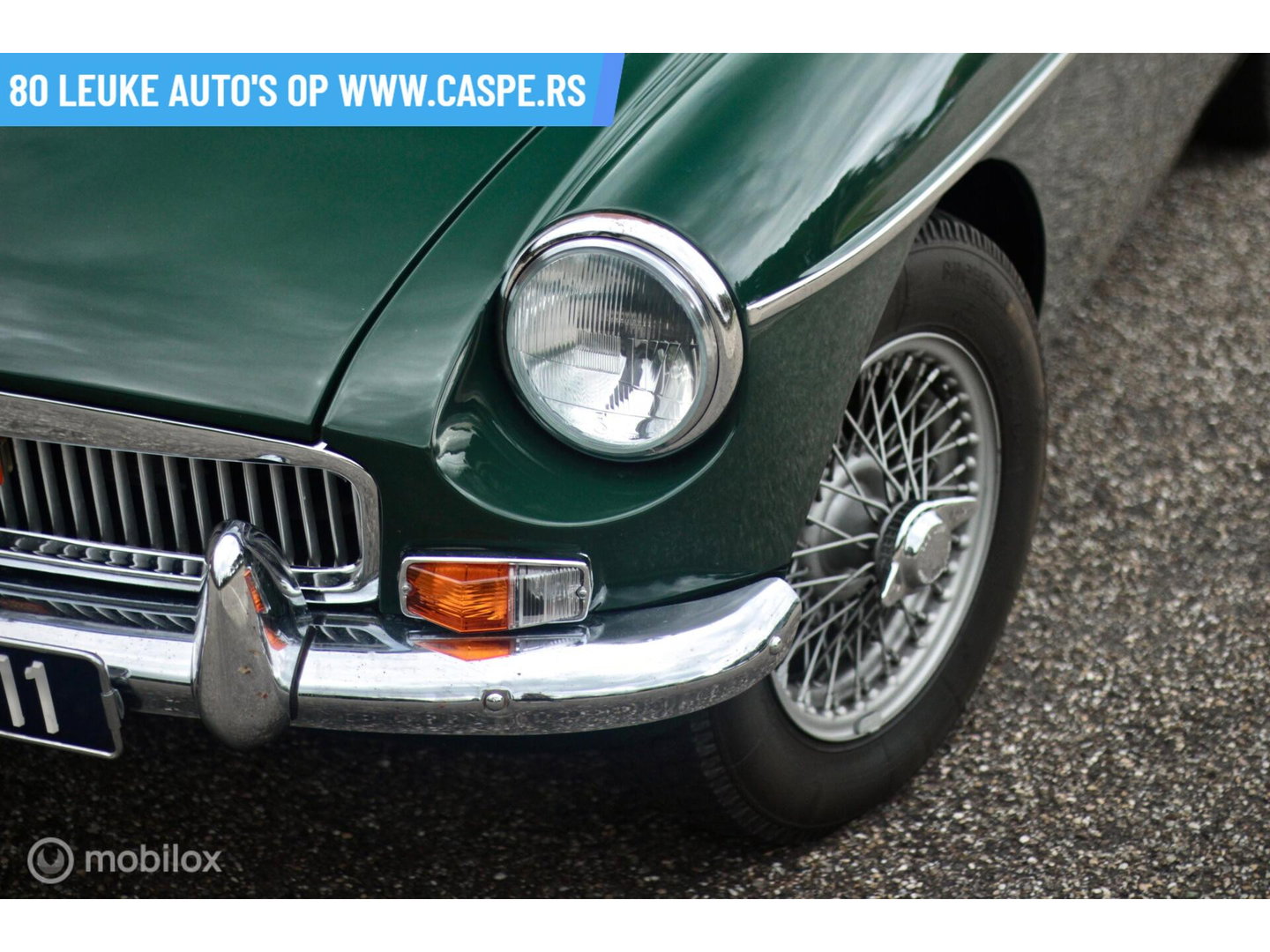 MG B 1.8 Roadster stalen 'uitzonderlijke staat'!