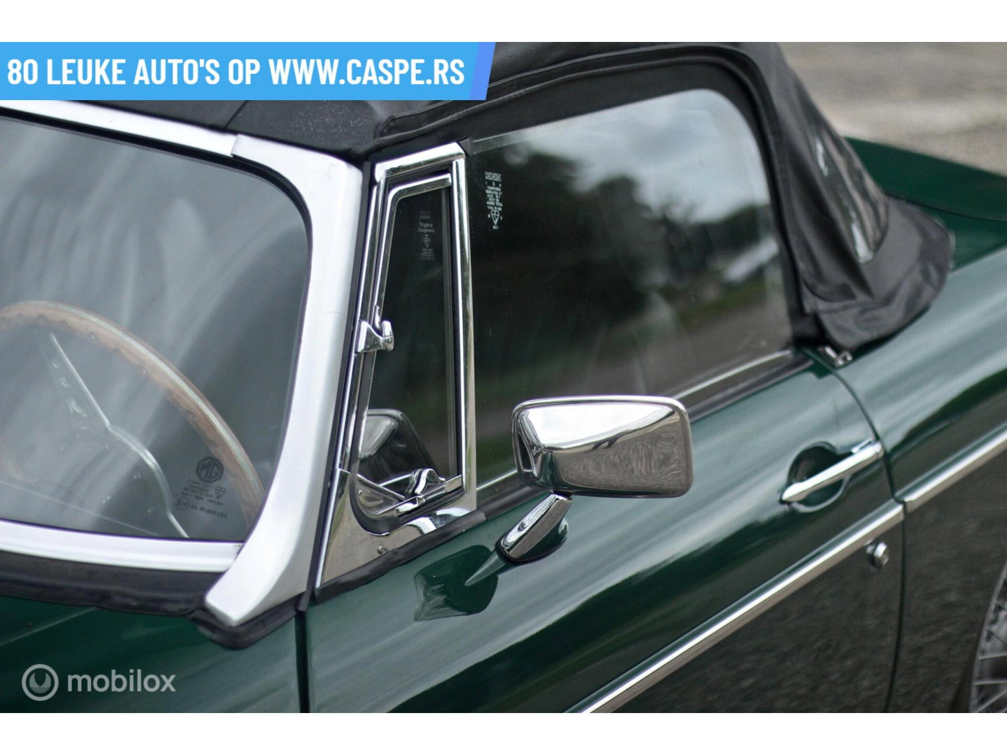 MG B 1.8 Roadster stalen 'uitzonderlijke staat'!