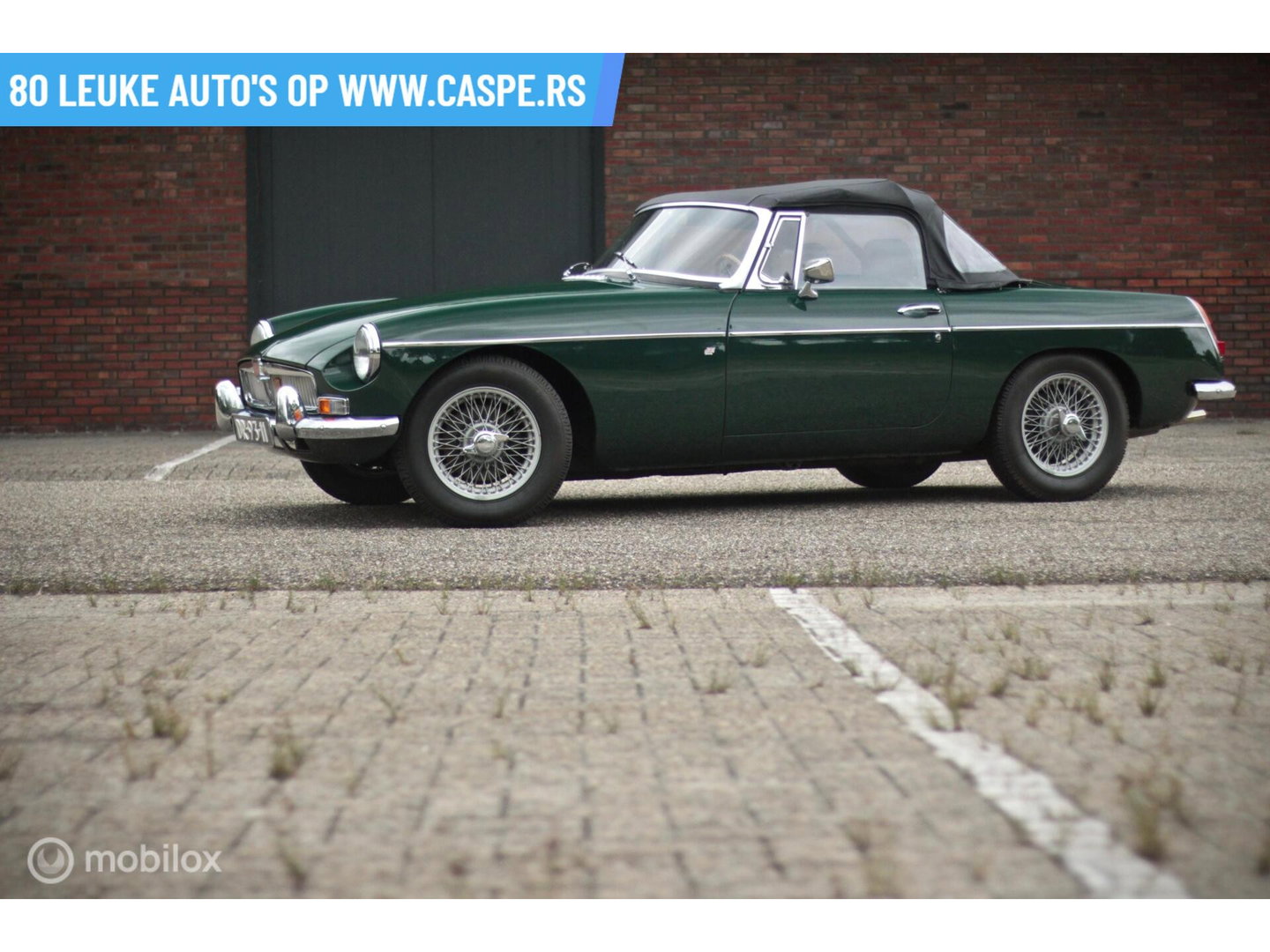 MG B 1.8 Roadster stalen 'uitzonderlijke staat'!