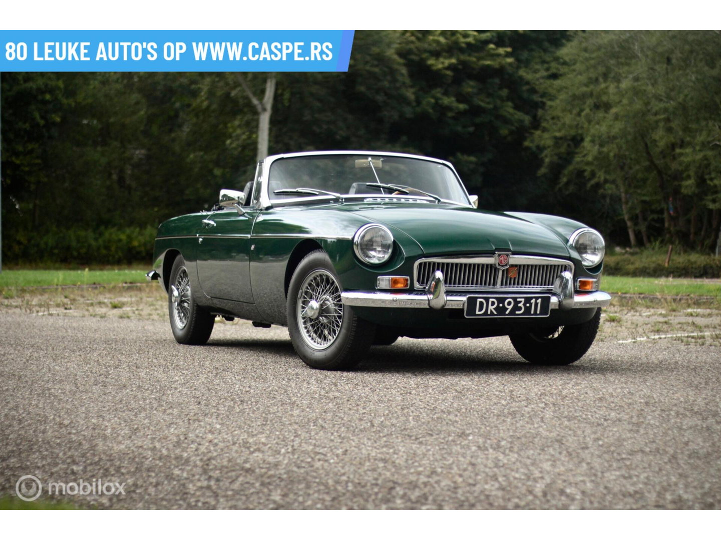 MG B 1.8 Roadster stalen 'uitzonderlijke staat'!