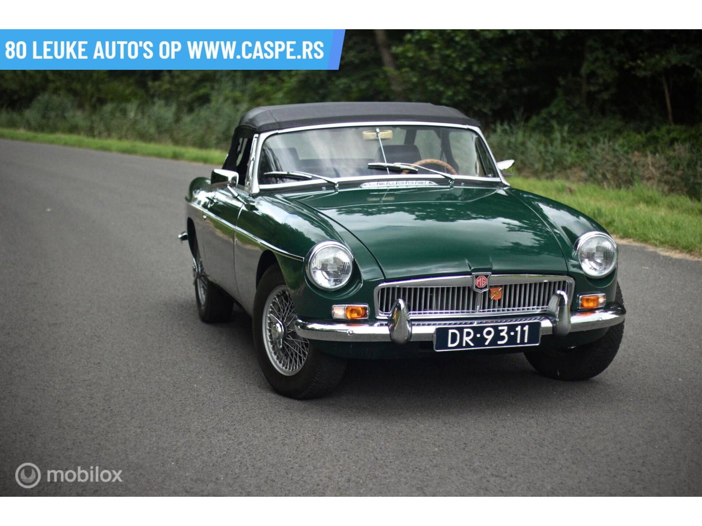 MG B 1.8 Roadster stalen 'uitzonderlijke staat'!