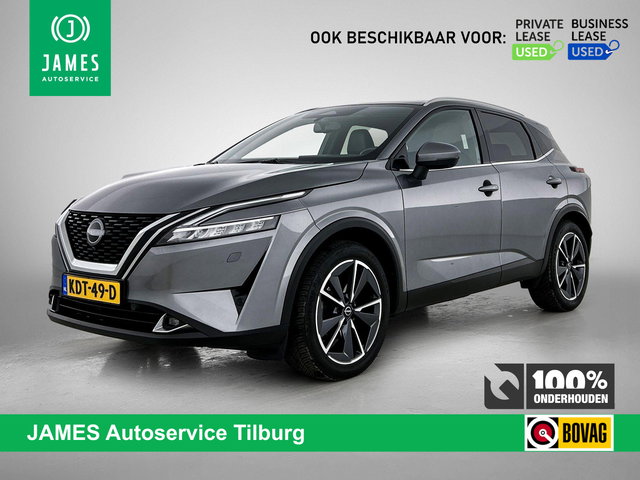 Nissan QASHQAI - 1.3 MHEV Xtronic Tekna Plus PANORAMADAK | LEER | MEM. STOEL | MASSAGE | BOSE