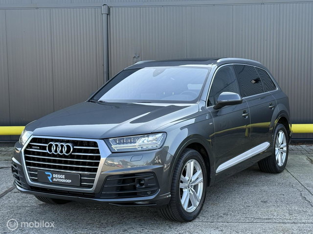 Audi Q7 - 3.0 TDI quattro S-Line GRIJS KENTEKEN | PANODAK |