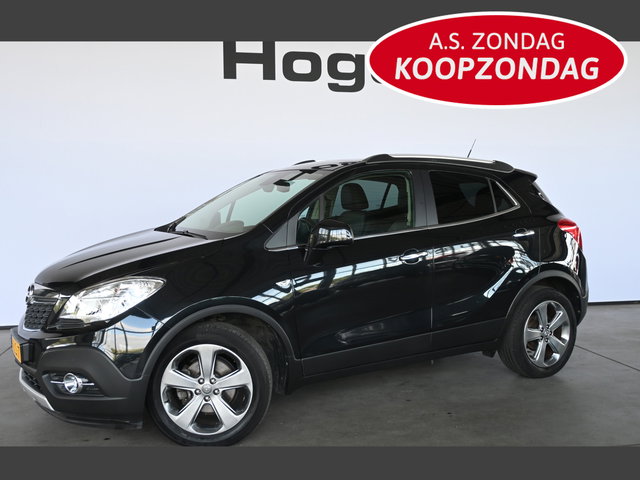 Opel Mokka - 1.4 T Cosmo Clima Navigatie Schuifdak Leder 100% Onderhouden! Inruil Mogelijk!