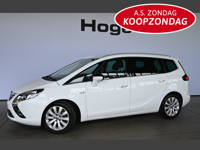 Opel Zafira - Tourer 1.4 Cosmo Airco Navigatie Cruise Control Trekhaak Rijklaarprijs Inruil Mogelijk!