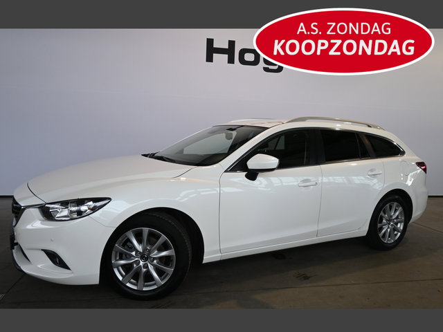 Mazda 6 - Sportbreak 2.0 HP TS+ Clima Cruise Control Stoelverwarming Trekhaak Rijklaarprijs Inruil Mogelijk!