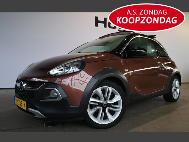 Opel ADAM - 1.0 Turbo Rocks Online Edition Clima Panoramadak Dealer Onderhouden! Inruil Mogelijk!
