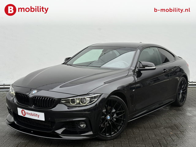 BMW 4 Serie - Coupé 418i Executive M-sport M-Performance Apple CarPlay | 20'' M-Perfromance | Sportstoelen | PDC | Uniek!