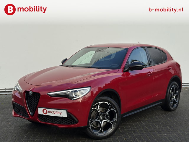 Alfa Romeo Stelvio - 2.0 T AWD B-Tech Automaat Trekhaak 2.300kg | Leer | Achteruitrijcamera | Stoel/Stuurwielverwarming | DAB