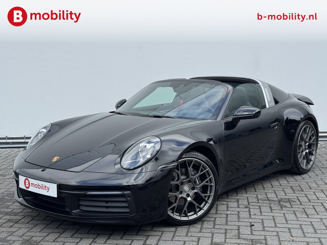Porsche 911 - 3.0 4 Targa 16.000KM Leer Achteruitrijcamera AppleCarplay | DAB Audio | Sportuitlaat | Elektrische Stoelen