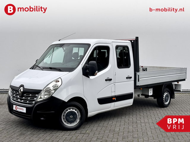 Renault Master - T35 2.3 dCi 145PK L3 Pick-Up Dubbel Cabine Laadbak | 6-Persoons | Airco | Bluetooth Telefoon