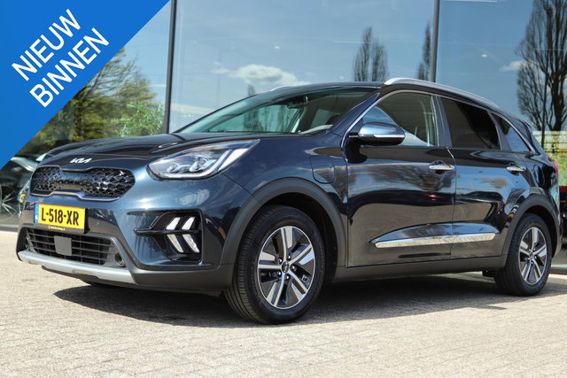Kia Niro - 1.6 GDi PHEV DYNAMICPLUSLINE FACELIFT | CARPLAY | CAMERA | ACC | STUUR/STOELVERW. | PDC | NAVI | LEDER