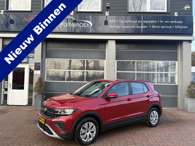 Volkswagen T-Cross - 1.0 TSI 95pk 2024 Rood 410 KM NIEUW !!