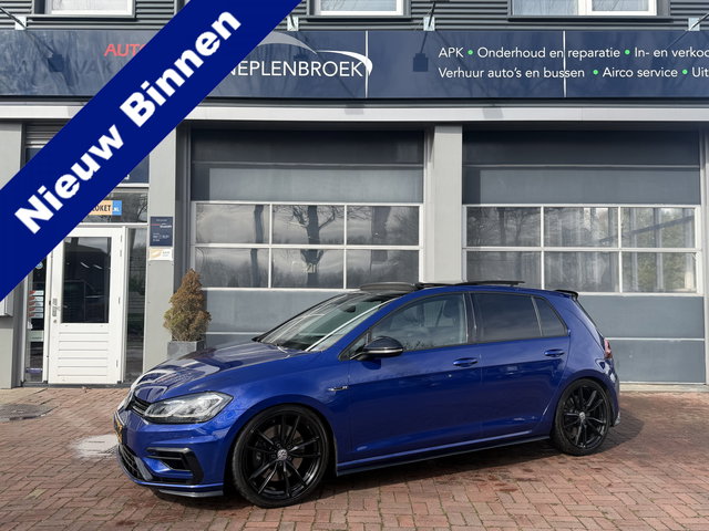 Volkswagen Golf - 2.0 TSI 4Motion R Bj 2019 km 93.000 Nap 2e eigen Automaat,19Inch,Schuifdak,Clima,Navi Bom vol !!