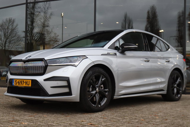 Škoda Enyaq Coupe - 80 RS SPORT | SOH 93% | PANO | RS ZETELS | ACC | MATRIX LED | WARMTEPOMP | CARPLAY | CAMERA