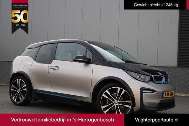 BMW i3 - Executive 120Ah 42 kWh/Lodge/*Kashmir Silver*/2xAdaptive/Carplay/W-pomp/3-Fase