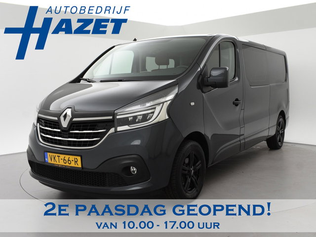 Renault Trafic - 2.0 DCI L2H1 DUBBEL CABINE + ROOD LEDER | LMV | PREMIUM AUDIO | APPLE CARPLAY | LED | NAVIGATIE | DAB