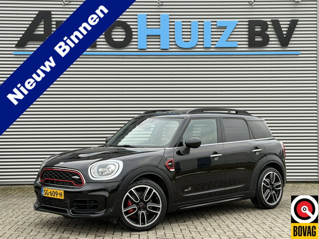 MINI Countryman - Mini 2.0 John Cooper Works ALL4 231 PK Chili Panoramadak Leer Harman-Kardon Elek Stoelverstelling Head-Up Display Led Achteruitrijcamera Keyless Entry Vol!