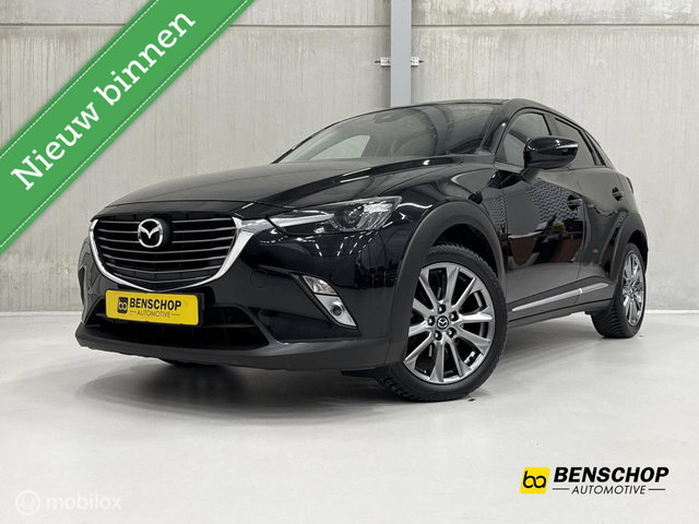 Mazda CX-3 - 2.0 SkyActiv-G 120 GT-Luxury Leer Navi Camera HUD Cruise LED