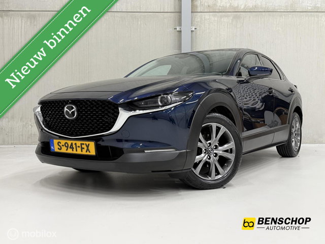 Mazda CX-30 - 2.0 e-SkyActiv-G M Hybrid Luxury Leer Carplay Bose 360 Camera Trekhaak LED ACC