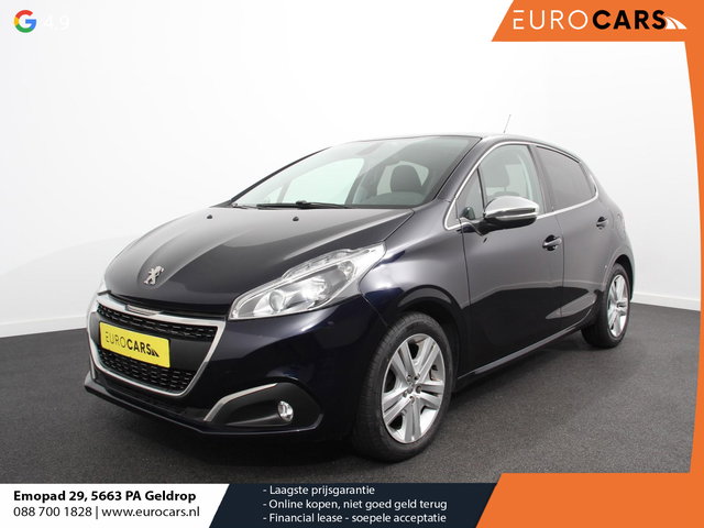 Peugeot 208 - 1.2 PureTech 110pk Automaat Allure Cruise control Parkeersensoren achter LED Navigatie Climate Control Extra Getint glas Lichtmetalen Velgen
