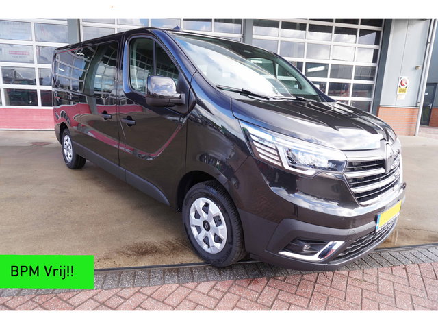 Renault Trafic - 2.0 Blue dCi 130PK T29 L2H1 Advance Dubbelcab. schuifdeur L+R nr.V134 | Airco | Cruise | Camera |Trekhaak | Apple CP- Android auto | Betimmering