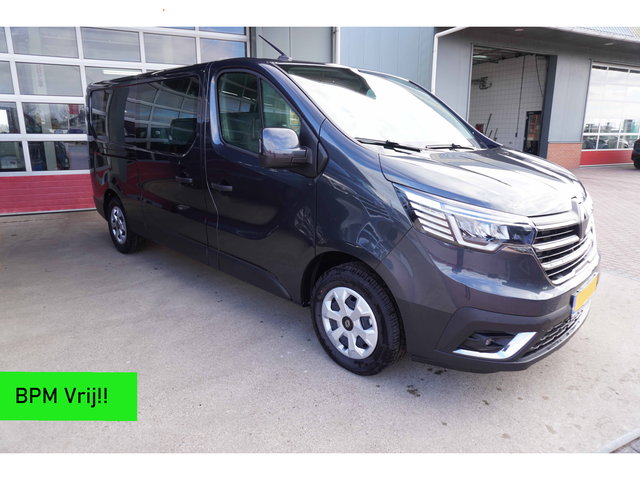 Renault Trafic - 2.0 Blue dCi 130PK T29 L2H1 Advance Dubbelcab. schuifdeur L+R nr.V140 | Airco | Cruise | Camera |Trekhaak | Apple CP- Android auto | Betimmering