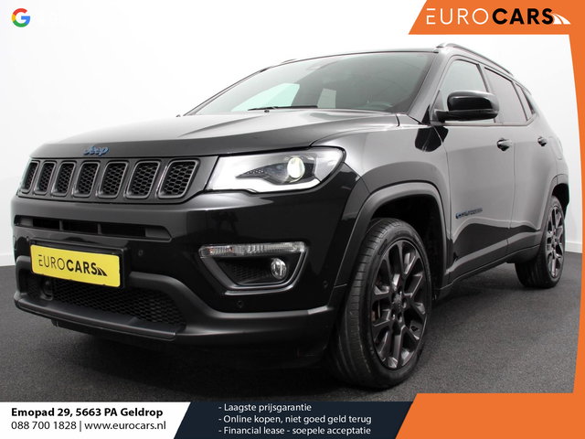 Jeep Compass - 4xe 240 Plug-in Hybrid S Navigatie Apple Carplay/Android auto Climate Control Parkeersensoren Camera Elektrisch verstelbare bestuurderstoel Xenon koplampen Stoelverwarming Elektrische achterklep | Afneembare trekhaak