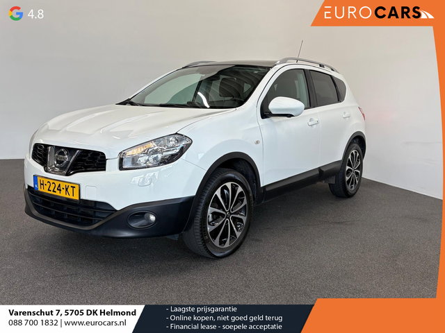 Nissan QASHQAI - 2.0 Tekna Panoramadak Trekhaak Navigatie 360 camera Cruise Control Getinte ramen Stoelverwarming Climate Control Lichtmetalen velgen