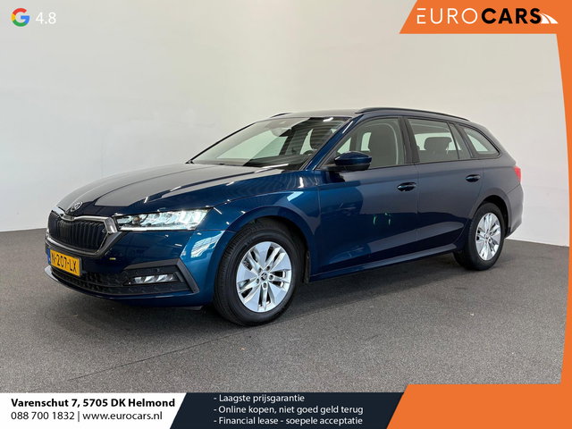 Škoda Octavia - Combi 1.0 e-TSI Business Edition Navigatie Apple Carplay/Android Auto Parkeersensoren Adaptive Cruise Control Virtual Cockpit Full Led Climate Control Lichtmetalen velgen