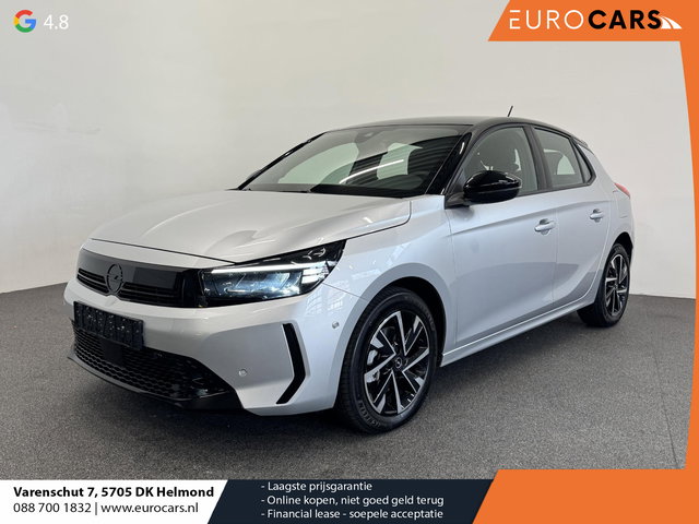 Opel Corsa - 1.2 Turbo Hybrid 100pk GS Automaat Navigatie Apple Carplay/Android Auto Camera Parkeersensoren Cruise Control Dodehoek assistent Airco Lichtmetalen velgen Virtual Cockpit Getinte ramen