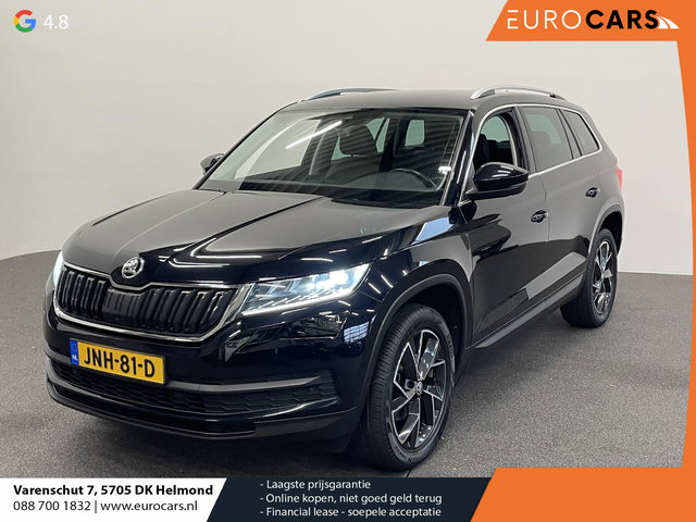 Škoda Kodiaq - 1.5 TSI Sportline Business Airco ECC Navi Carplay 19" LM Velgen Leder/Alcantara PDC VA+ 360 Camera Stoelverwarming voor & achter