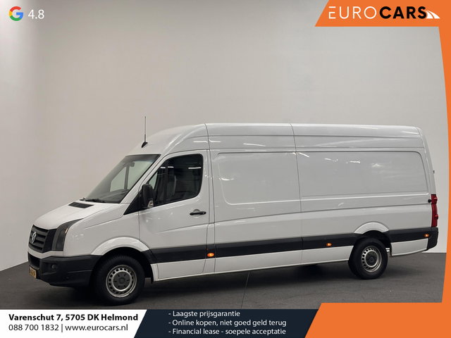Volkswagen Crafter - 35 2.0 TDI L4H2 APK 02-2027 ! Airco Cruise Chauffeurstoel Gas geveerd 3.500KG Laadvloer