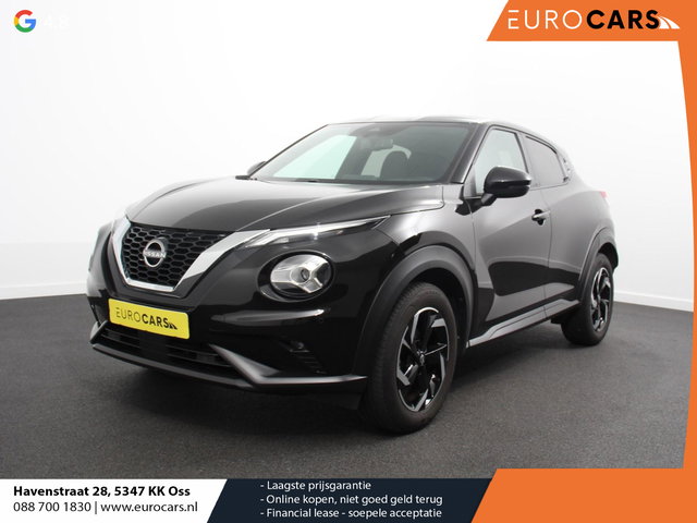 Nissan Juke - 1.0 DIG-T N-Connecta Climate control Cruise control Achteruitrijcamera Keyless Navigatie LED Verwarmde voorstoelen Verwarmd stuurwiel Parkeersensoren Apple Carplay/ Android Auto