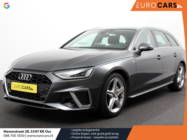 Audi A4 - Avant 40 TFSI 205pk S-Tronic S-Line | DEMO ! | Climate control | Adaptive cruise control | Navigatie | Parkeersensoren | Stoelverwarming | Elektrische achterklep | Apple Carplay/ Android Auto