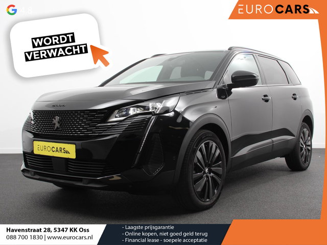 Peugeot 5008 - 1.2 PureTech 130pk Automaat GT Black Pack 7p Climate control Adaptive Cruise control Camera Verwarmde voorstoelen Keyless Navigatie LED Apple Carplay/ Android Auto