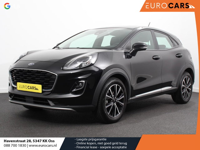 Ford Puma - 1.0 EcoBoost Automaat Titanium Climate control LED Verwarmde voorstoelen Parkeersensor achter Cruise control Stuurverwarming Navigatie Lane assist Apple Carplay / Android auto