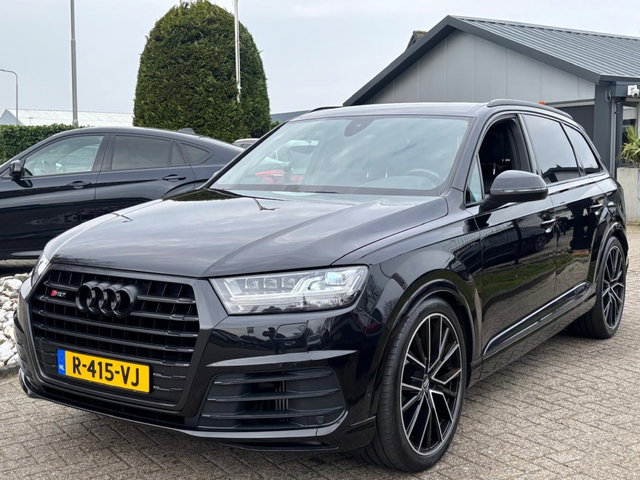 Audi Q7 - 4.0 V8 TDI SQ7 Zwart 2017 Trekhaak 22" Velgen
