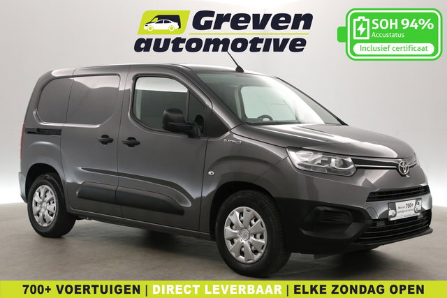 Toyota ProAce - CITY Electric Comfort 50 kWh 136PK | MARGE | Snelladen | SOH 94% | Airco | Schuifdeur | Elektrpakket
