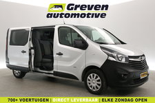 Opel Vivaro - 1.6 CDTI L2H1 | Dubbele Cabine | Airco | Camera | Cruise | Navigatie | Parkeersens.
