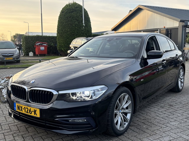 BMW 5 Serie - 530D Sedan 2017 Executive Sportline Zwart