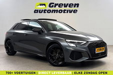 Audi A3 - 30 TFSI S-line Black optic | Pano | Virtual | Carplay | Cruise | Navi | Parkeersens.