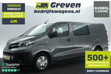 Toyota ProAce - 2.0 D-4D L3H1 Dubbele Cabine l Airco Cruise PDC 6 Persoons Metallic